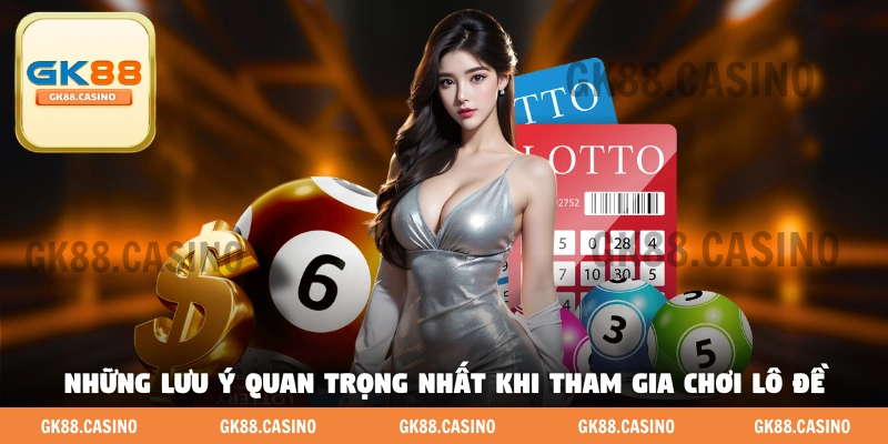 Những lưu ý quan trọng nhất khi tham gia chơi lô đề